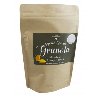 Granola, Münchner Knusper Müsli Mango